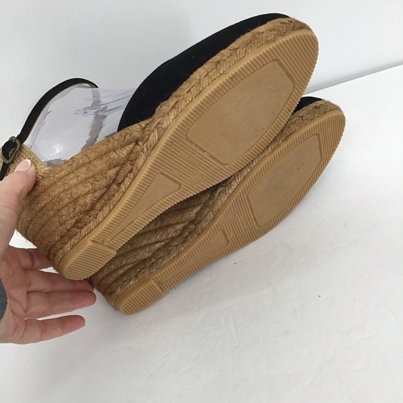 Giamo Espadrilles Women’s Suede Wedge Heel Boho Y2K Made in Spain NWOT Size 41 - Picture 10 of 11